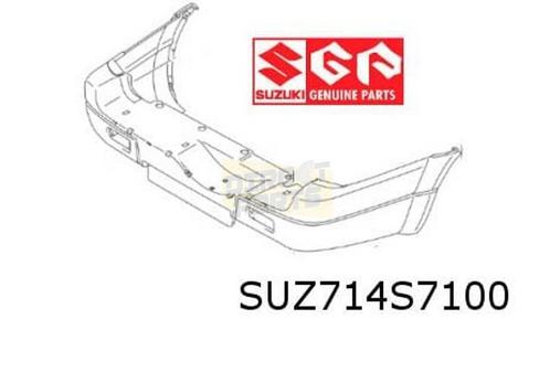 Suzuki Grand Vitara (10/01-9/05) achterbumper(Te Spuiten) (X, Autos : Pièces & Accessoires, Carrosserie & Tôlerie, Pare-chocs