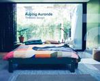 Design bed Auping Auronde met matras en nachtkastjes, Gebruikt, Blauw, Tweepersoons, Ophalen of Verzenden