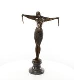 Grande statue en bronze d'une danseuse à châles LIVRAISON GR, Envoi, Bronze
