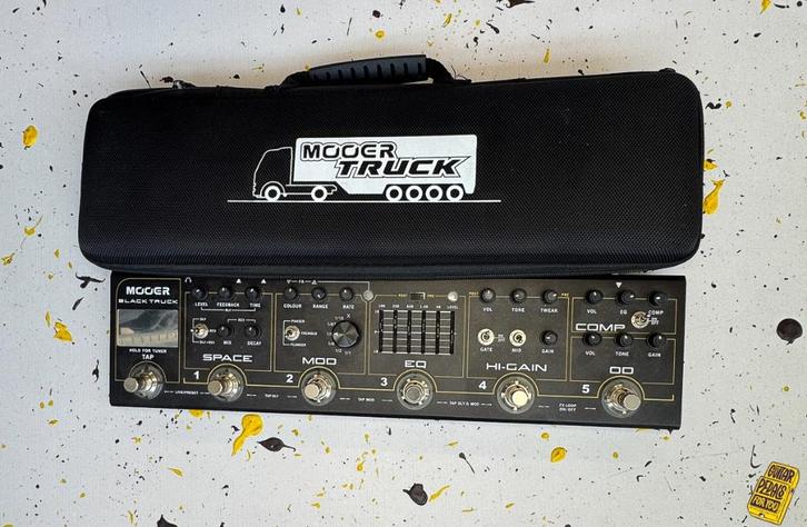 3YR Deal - Mooer Black Truck, Muziek en Instrumenten, Effecten, Zo goed als nieuw, Reverb, Multi-effect, Ophalen of Verzenden