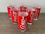 Coca Cola glazen (6), Frisdrankglas, Ophalen of Verzenden, Zo goed als nieuw