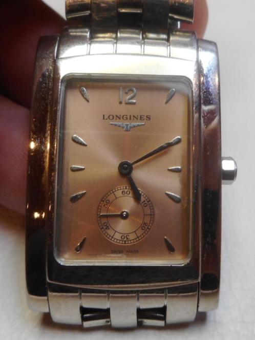 107) Longines quartz vintage, calibre Longines L 176.2 15 ru, Handtassen en Accessoires, Edelstenen, Gebruikt, Ophalen of Verzenden