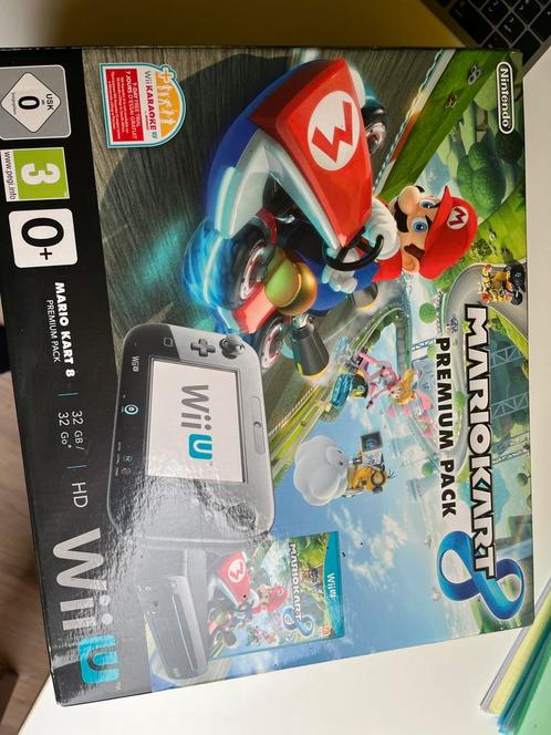 GERESERVEERD. WiiU zwart, compleet in originele doos., Games en Spelcomputers, Spelcomputers | Nintendo Wii U, Zo goed als nieuw