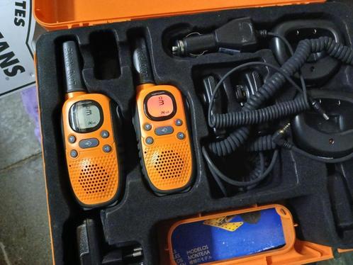 Walkietalkie, Telecommunicatie, Portofoons en Walkie-talkies, Gebruikt, Portofoon of Walkie-talkie, 5 tot 15 km, Handsfree-functie