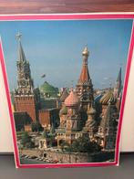 Poster Kremlin vintage 67x98, Antiek en Kunst, Ophalen