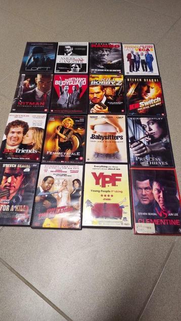 Verschillende dvd-films beschikbaar voor biedingen