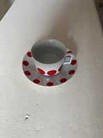 Setje koffie tassen met onder bordjes, Ophalen, Gebruikt