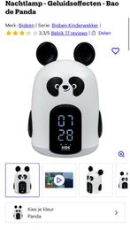 panda nachtlamp X 2, Ophalen, Zo goed als nieuw, Digitaal