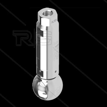 RVS Tankreiniger 4-Sproeiers 60mm Doorlaat beschikbaar voor biedingen