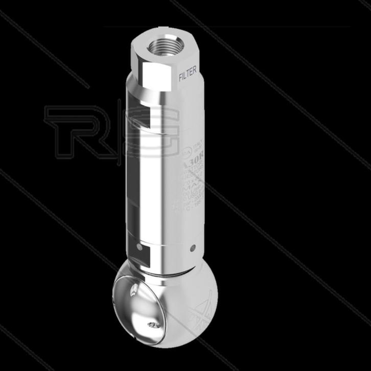 RVS Tankreiniger 4-Sproeiers 60mm Doorlaat, Auto diversen, Overige Auto diversen, Verzenden