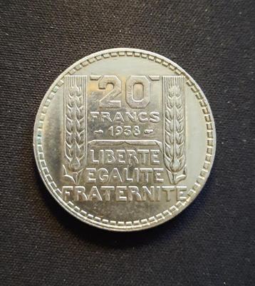 20 Fr Turijn 1938 beschikbaar voor biedingen