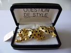 >>> PANTER BROCHE - STERN PARIS <<< verguld-émail-robijn., Ophalen, Overige materialen, 4 tot 7 cm, Nieuw