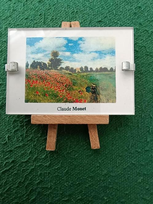 koelkastmagneet Claude Monet, Verzamelen, Overige Verzamelen, Zo goed als nieuw, Verzenden