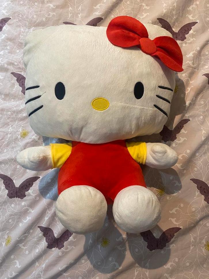 Groote Hello kitty, Kinderen en Baby's, Speelgoed | Knuffels en Pluche, Zo goed als nieuw, Ophalen of Verzenden