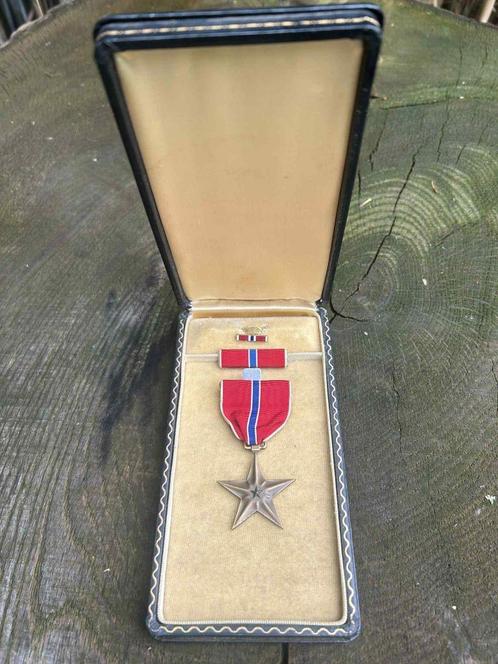 Amerikaanse bronzen STAR-medaille uit de Tweede Wereldoorlog, Verzamelen, Militaria | Tweede Wereldoorlog, Overige soorten, Ophalen of Verzenden