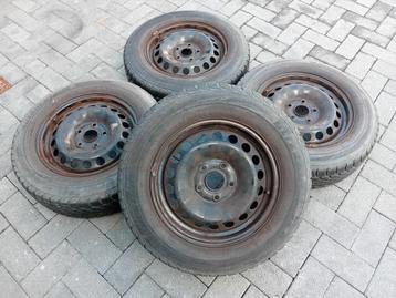 Winterbanden Bridgestone VW Golf VI VII 15inch 5X112 6-7mm❄️ beschikbaar voor biedingen