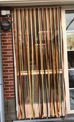 Vliegengordijn in warme, bruine tinten, Doe-het-zelf en Bouw, Ophalen, Zo goed als nieuw, Kunststof, Buitendeur