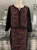 prachtige winter jurk - Green Ice - 46, Kleding | Dames, Jurken, Verzenden, Zwart, Maat 46/48 (XL) of groter, Zo goed als nieuw