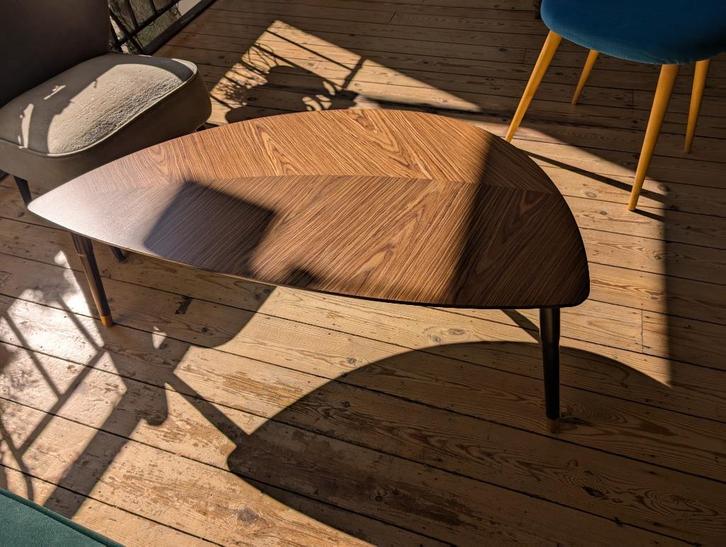 Salontafel in Scandinavische stijl, Huis en Inrichting, Tafels | Salontafels, Gebruikt, Minder dan 50 cm, 50 tot 100 cm, 100 tot 150 cm