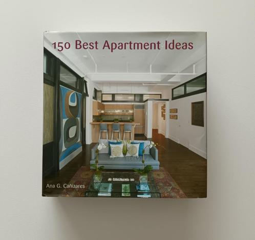 150 Best Apartment Ideas (Ana G. Canizares), Livres, Maison & Jardinage, Comme neuf, Intérieur et Design, Enlèvement ou Envoi