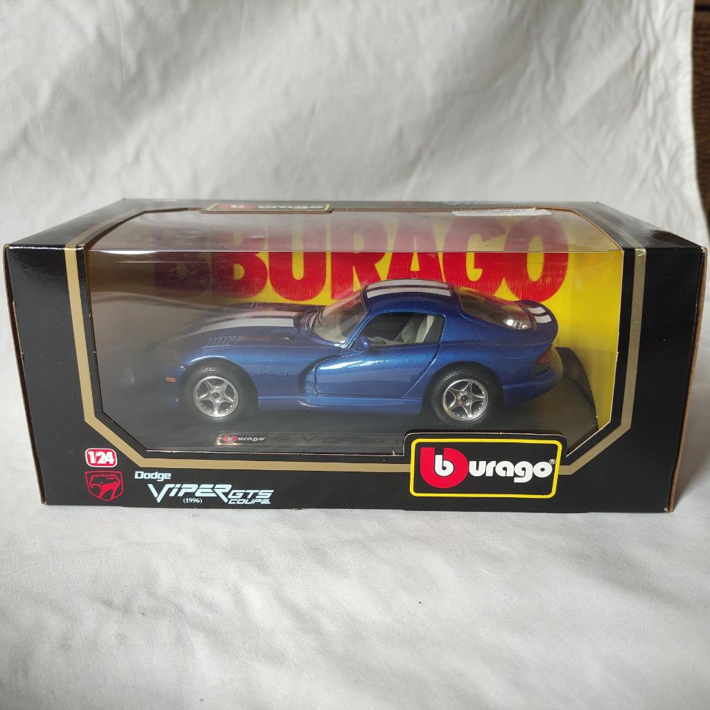 Burago Viper GTS coupe 1996, Enlèvement ou Envoi, Comme neuf, Voiture, Burago