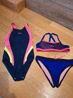 lot de 2 maillots de bain fille taille 10 ans, Meisje, Gebruikt, Ophalen