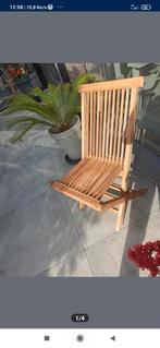chaise bois tech neuf 29€, Tuin en Terras, Ligbedden, Ophalen of Verzenden, Nieuw, Hout