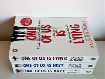 Karen M. McManus, trilogy One of us (Engelstalig, nieuw) beschikbaar voor biedingen
