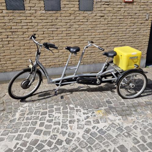 Tandem Van Raam Twinny Plus Elektromotor, Fietsen en Brommers, Fietsen | Driewielfietsen, Gebruikt, Ophalen