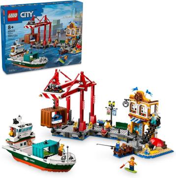 Neuf - Lego City - Le port et le navire marchand (60422) beschikbaar voor biedingen