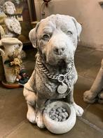 Tuinbeeld honden, Tuin en Terras, Tuinbeelden, Ophalen, Zo goed als nieuw, Beton, Dierenbeeld