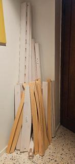 FLEXA bed, wit massief hout, Huis en Inrichting, Ophalen, 100 cm, Eenpersoons, Zo goed als nieuw