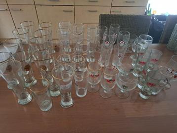 Lot diverse Glazen beschikbaar voor biedingen