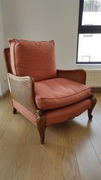 Salon couleur corail - fauteuils cannelés, Ophalen, Gebruikt, Hout, Classique