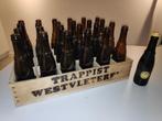 Lege krat westvleteren + bonus 1 volle fles Westvleteren 12, Collections, Marques de bière, Comme neuf, Autres marques, Bouteille(s)
