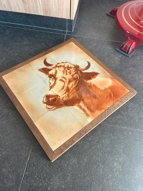 Antieke oude tegels uit slagerij of beenhouwerij, Antiek en Kunst, Antiek | Wandborden en Tegels, Ophalen