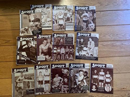 Set van 17 Sport Revues uit 1934, Verzamelen, Tijdschriften, Kranten en Knipsels, Tijdschrift, 1920 tot 1940, Ophalen of Verzenden