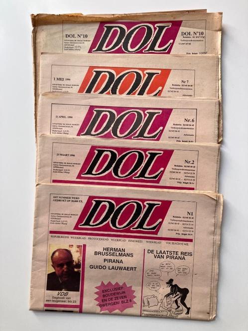 DOL, Uitgeverij De Dolle Morgen, 1990, Livres, Journaux & Revues, Enlèvement ou Envoi
