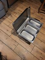 RVS Chafing Dish / Warmhoudbak – Compleet met GN-bakken, Enlèvement