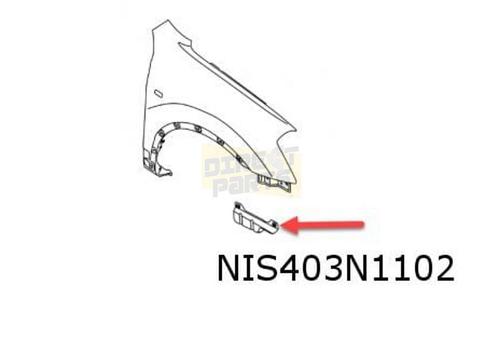 Nissan Qashqai (5/21-) voorbumpersteun Rechts buiten (tegen, Autos : Pièces & Accessoires, Carrosserie & Tôlerie, Garde-boue, Nissan