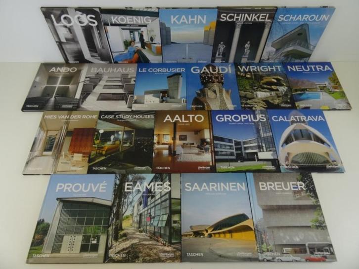 Taschen - Architectuur & Design - Kunstboeken, Boeken, Kunst en Cultuur | Architectuur, Ophalen of Verzenden