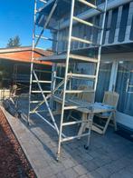 Stelling te koop, Doe-het-zelf en Bouw, Ophalen, Zo goed als nieuw, Gevelsteiger, 2 tot 5 meter