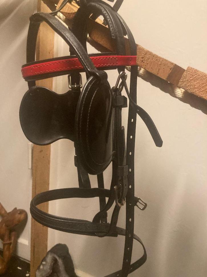 Hoofdstel SL met oogkleppen Zilco met extra frontriem en neu, Dieren en Toebehoren, Paarden en Pony's | Hoofdstellen en Tuigage