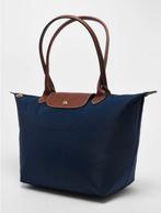 Longchamp, Le pliage donkerblauw Medium *Nieuw*, Handtassen en Accessoires, Nieuw, Ophalen of Verzenden