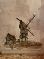 Aquarel José Van Gucht, Ophalen