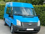 Ford Transit 2.2 Tdci - 6pl Airco Euro 5 dubbele cabine!, Auto's, Voorwielaandrijving, Euro 5, Stof, Schuifdeur