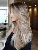 Ombre Platina Hoogwaardige pruik 60cm - PR858, Ophalen of Verzenden, Nieuw, Pruik of Haarverlenging