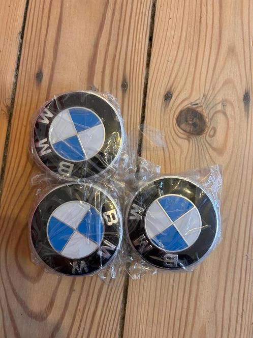 BMW wieldop - Naafdop met verchroomde rand 3 stuks, Auto diversen, Wieldoppen, Nieuw, Ophalen of Verzenden