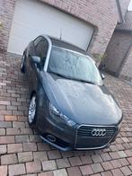 AUDI A1 1.6 TDI SLINE, Auto's, Euro 5, A1, Zwart, Lederen bekleding