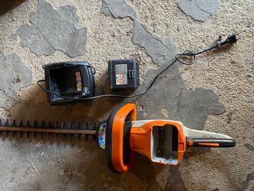 sthil HSA56, Tuin en Terras, Ophalen, Zo goed als nieuw, Accu, Stihl